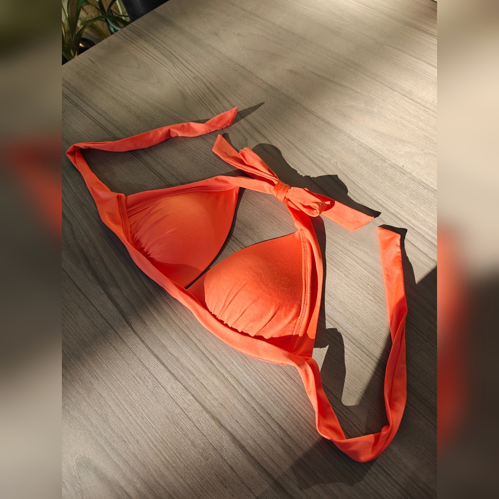 Mossimo Vibrant Orange Bikini Top